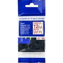 Aımo Krt-Muadil AZE-132 12 mm Şeffaf Üzerine Kırmızı Lamina 8 Metre