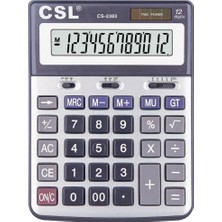 Csl CS-2383 12 Hane Masa Tipi Hesap Makinesi