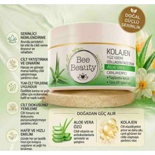 Bee Beauty Aloe Vera Özlü Nemlendirici Bakım Kremi 50 ml Kolajen İçerikli Yaşlanma ve Kırışıklık Karşıtı Yüz Kremi
