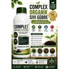 Plant Home Power Mix Complex Organik Sıvı Gübre 1 Litre - Bitki Besini - Kök Gelişimi ve Verim Desteği - Saksı, Bahçe ve Meyve Ağaçları Için