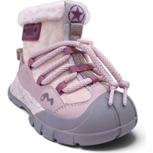 Marco Kids Anatomik Taban Sıcak Tutan Astar Kaymaz Taban Unisex Çocuk Bot Cherokee-P Pembe
