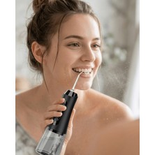 Ağız Duşu Cihazı 4 Modlu 5 Başlıklı Şarjlı Oral Temizlik Makinesi