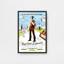 Napoleon Dynamite Film Posteri Çerçeveli Tablo Sinema Odası Duvar Dekoru