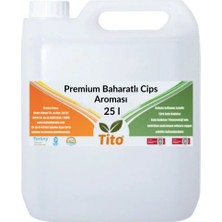 Tito Premium Baharatlı Cips Aroması 25 Litre