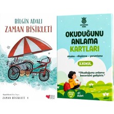 Can Yayınları Zaman Bisikleti 1 (Bilgin Adalı) ve Okuduğunu Anlama Kartları Okuma Düşünme Yorumlama (Mert Arık)