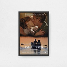The Notebook Tasarım 2 Film Posteri Çerçeveli Tablo Sinema Odası Duvar Dekoru