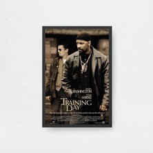 Training Day Film Posteri Çerçeveli Tablo Sinema Odası Duvar Dekoru