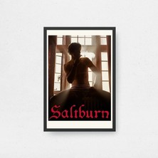 Saltburn Tasarım 2 Film Posteri Çerçeveli Tablo Sinema Odası Duvar Dekoru