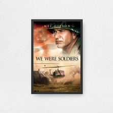 We Were Soldiers Film Posteri Çerçeveli Tablo Sinema Odası Duvar Dekoru