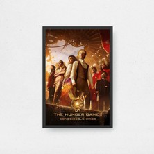 The Hunger Games The Ballad Of Songbirds & Film Posteri Çerçeveli Tablo Sinema Odası Duvar Dekoru