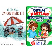 Can Yayınları Zaman Bisikleti 1 (Bilgin Adalı) ve Okuduğunu Anlama Deyim Kartları (Mert Arık)