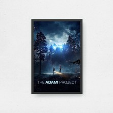 The Adam Project Film Posteri Çerçeveli Tablo Sinema Odası Duvar Dekoru