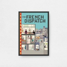 The French Dispatch Film Posteri Çerçeveli Tablo Sinema Odası Duvar Dekoru