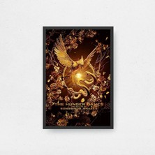 The Hunger Games The Ballad Of Songbirds & Film Posteri Çerçeveli Tablo Sinema Odası Duvar Dekoru