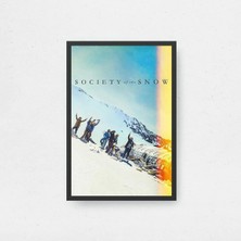 Society Of The Snow Film Posteri Çerçeveli Tablo Sinema Odası Duvar Dekoru