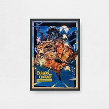 The Ewok Adventure Film Posteri Çerçeveli Tablo Sinema Odası Duvar Dekoru