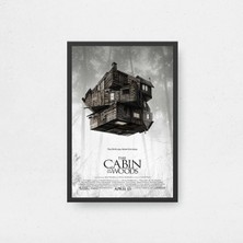 The Cabin In The Woods Film Posteri Çerçeveli Tablo Sinema Odası Duvar Dekoru
