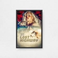 Lost Highway Tasarım 2 Film Posteri Çerçeveli Tablo Sinema Odası Duvar Dekoru