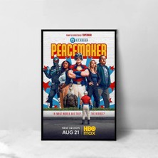 Peacemaker Film Posteri Çerçeveli Tablo Sinema Odası Duvar Dekoru