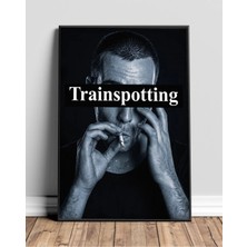 Trainspotting Tasarım 3 Film Posteri Çerçeveli Tablo Sinema Odası Duvar Dekoru