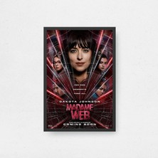 Madame Web Film Posteri Çerçeveli Tablo Sinema Odası Duvar Dekoru