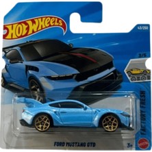 Hot Wheels Ford Mustang Gtd - Factory Fresh Açık Mavi 1/64 Diecast Model Araba