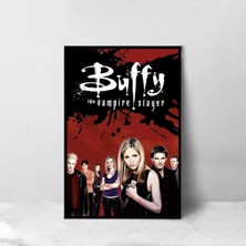 Buffy The Vampire Slayer Film Posteri Çerçeveli Tablo Sinema Odası Duvar Dekoru