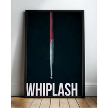 Whiplash Tasarım 4 Film Posteri Çerçeveli Tablo Sinema Odası Duvar Dekoru