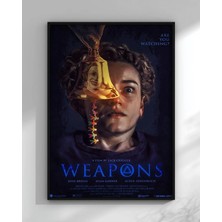 Weapons Tasarım 3 Film Posteri Çerçeveli Tablo Sinema Odası Duvar Dekoru