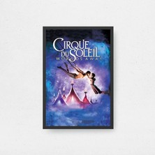 Cirque Du Soleil Worlds Away Film Posteri Çerçeveli Tablo Sinema Odası Duvar Dekoru