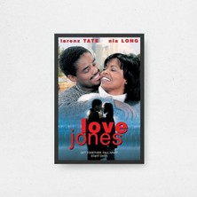 Love Jones Film Posteri Çerçeveli Tablo Sinema Odası Duvar Dekoru