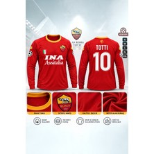 North Babıl Nostaljik Efsane As Roma Uzun Kol Totti Forma