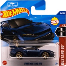 Hot Wheels Ford Mustang Gtd - Mustang 60 Lacivert 1/64 Diecast Model Araba