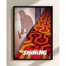 The Shining Tasarım 4 Film Posteri Çerçeveli Tablo Sinema Odası Duvar Dekoru
