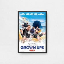 Grown Ups Film Posteri Çerçeveli Tablo Sinema Odası Duvar Dekoru