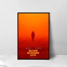 Blade Runner Tasarım 3 Film Posteri Çerçeveli Tablo Sinema Odası Duvar Dekoru
