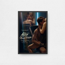 After We Fell Tasarım 2 Film Posteri Çerçeveli Tablo Sinema Odası Duvar Dekoru