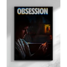 Obsession Tasarım 5 Film Posteri Çerçeveli Tablo Sinema Odası Duvar Dekoru