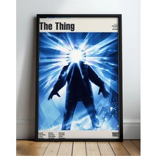 The Thing Tasarım 11 Film Posteri Çerçeveli Tablo Sinema Odası Duvar Dekoru