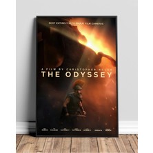 The Odyssey Christopher Nolan Tasarım 4 Film Posteri Çerçeveli Tablo Sinema Odası Duvar Dekoru