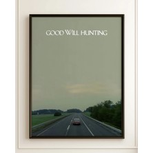 Good Will Hunting Tasarım 7 Film Posteri Çerçeveli Tablo Sinema Odası Duvar Dekoru