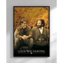 Good Will Hunting Tasarım 8 Film Posteri Çerçeveli Tablo Sinema Odası Duvar Dekoru