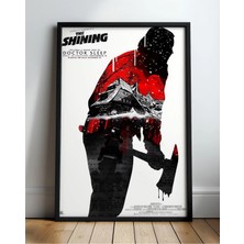 The Shining Tasarım 3 Film Posteri Çerçeveli Tablo Sinema Odası Duvar Dekoru