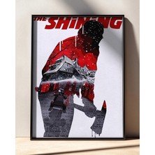 The Shining Tasarım 7 Film Posteri Çerçeveli Tablo Sinema Odası Duvar Dekoru