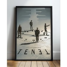 Tenet Tasarım 7 Film Posteri Çerçeveli Tablo Sinema Odası Duvar Dekoru