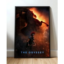 The Odyssey Tasarım 8 Film Posteri Çerçeveli Tablo Sinema Odası Duvar Dekoru