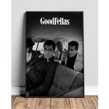 Goodfellas Tasarım 6 Film Posteri Çerçeveli Tablo Sinema Odası Duvar Dekoru