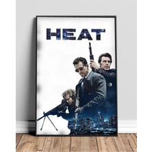 Heat Tasarım 13 Film Posteri Çerçeveli Tablo Sinema Odası Duvar Dekoru