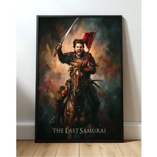 The Last Samurai Film Posteri Çerçeveli Tablo Sinema Odası Duvar Dekoru