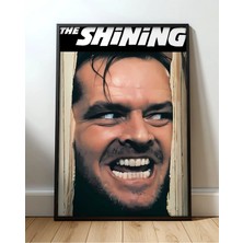 The Shining Film Posteri Çerçeveli Tablo Sinema Odası Duvar Dekoru